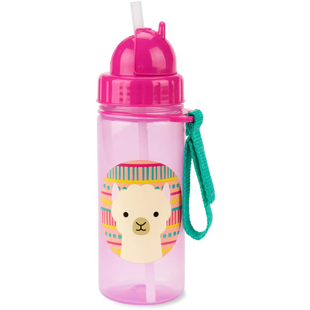 Skip Hop Zoo Straw Bottle Pp