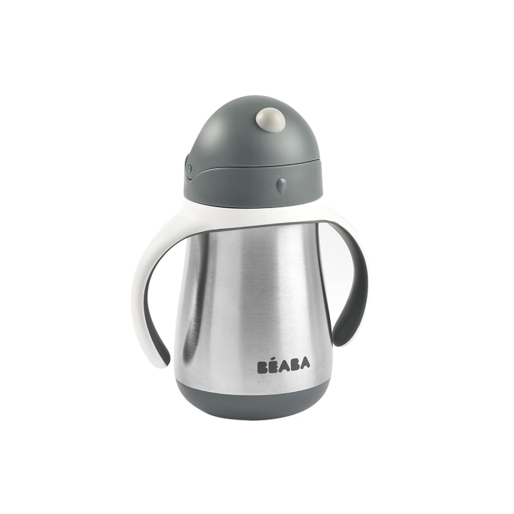 Beaba Stainless Steel Straw Cup - 250 ml