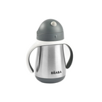 Beaba Stainless Steel Straw Cup - 250 ml