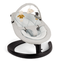 Nuna Leaf Grow Baby Bouncer|Sleek Design|Rock Solid Base with Motion Lock|3 Ergonomic Recline Positions|New Born to 60 kg - Driftwood