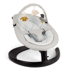 Nuna Leaf Grow Baby Bouncer|Sleek Design|Rock Solid Base with Motion Lock|3 Ergonomic Recline Positions|New Born to 60 kg - Driftwood