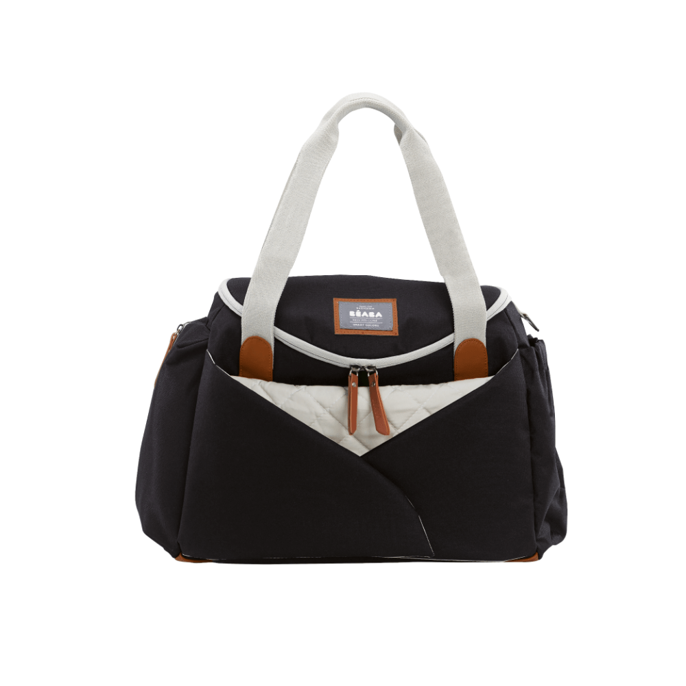 Beaba Sydney Baby Diaper Bag – Multifunctional Travel baby Bag with Large Capacity, Multi-Pocket Organizer with Changing Pad, Insulated Bottle Pouch & Stroller Clips – Ideal for Moms & Dads On the Go