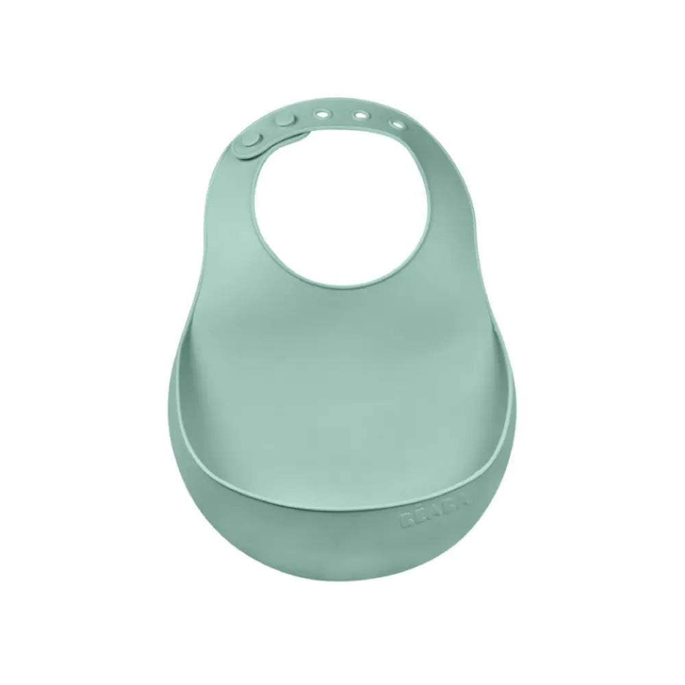 Beaba Silicone Waterproof Baby Feeding Bib with Food Catcher Pocket, BPA-Free, Easy to Clean, 4M+