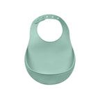 Beaba Silicone Waterproof Baby Feeding Bib with Food Catcher Pocket, BPA-Free, Easy to Clean, 4M+