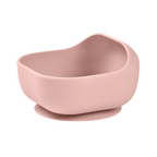 Beaba Silicone Suction Bowl - Non-Slip Baby Feeding Bowl for Self-Feeding & Baby-Led Weaning, Ergonomic Design, Supple and Unbreakable Silicone BPA-Free, 4M+
