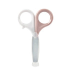 Beaba Nail Scissors for Newborns & Toddlers with a Rounded Blade, Easy Grip Handle, Nail Care & Grooming Accessory for Babies