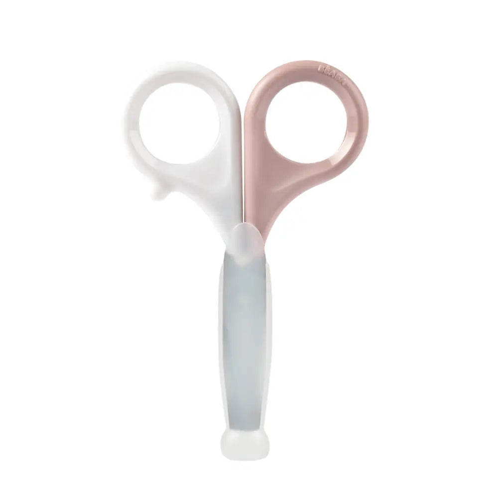 Beaba Nail Scissors for Newborns & Toddlers with a Rounded Blade, Easy Grip Handle, Nail Care & Grooming Accessory for Babies