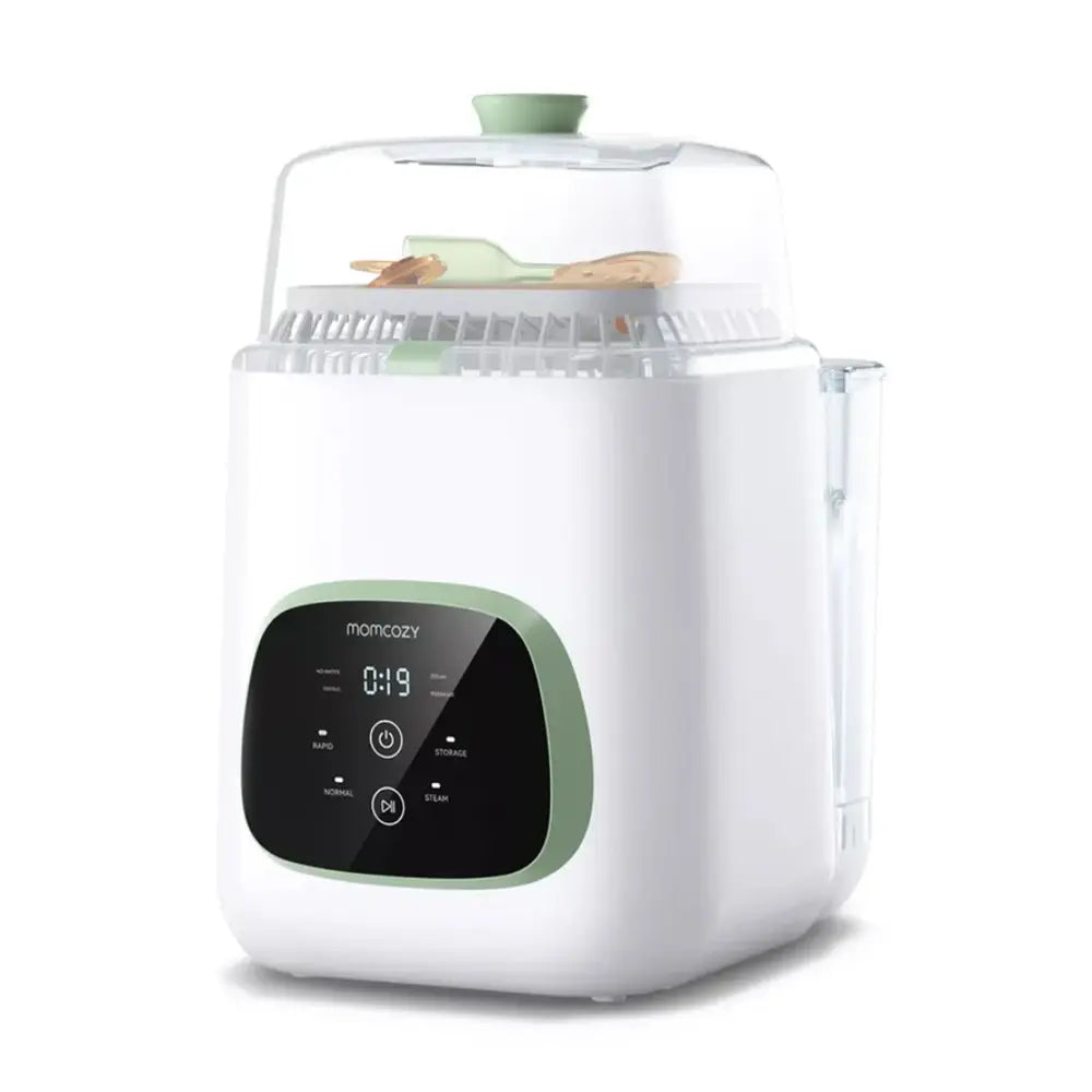 Momcozy KleanPal Pro Baby Bottle Washer and Sterilizer-Fast Steam Cleaning & One-Touch Operation-9 Cleaning Mode