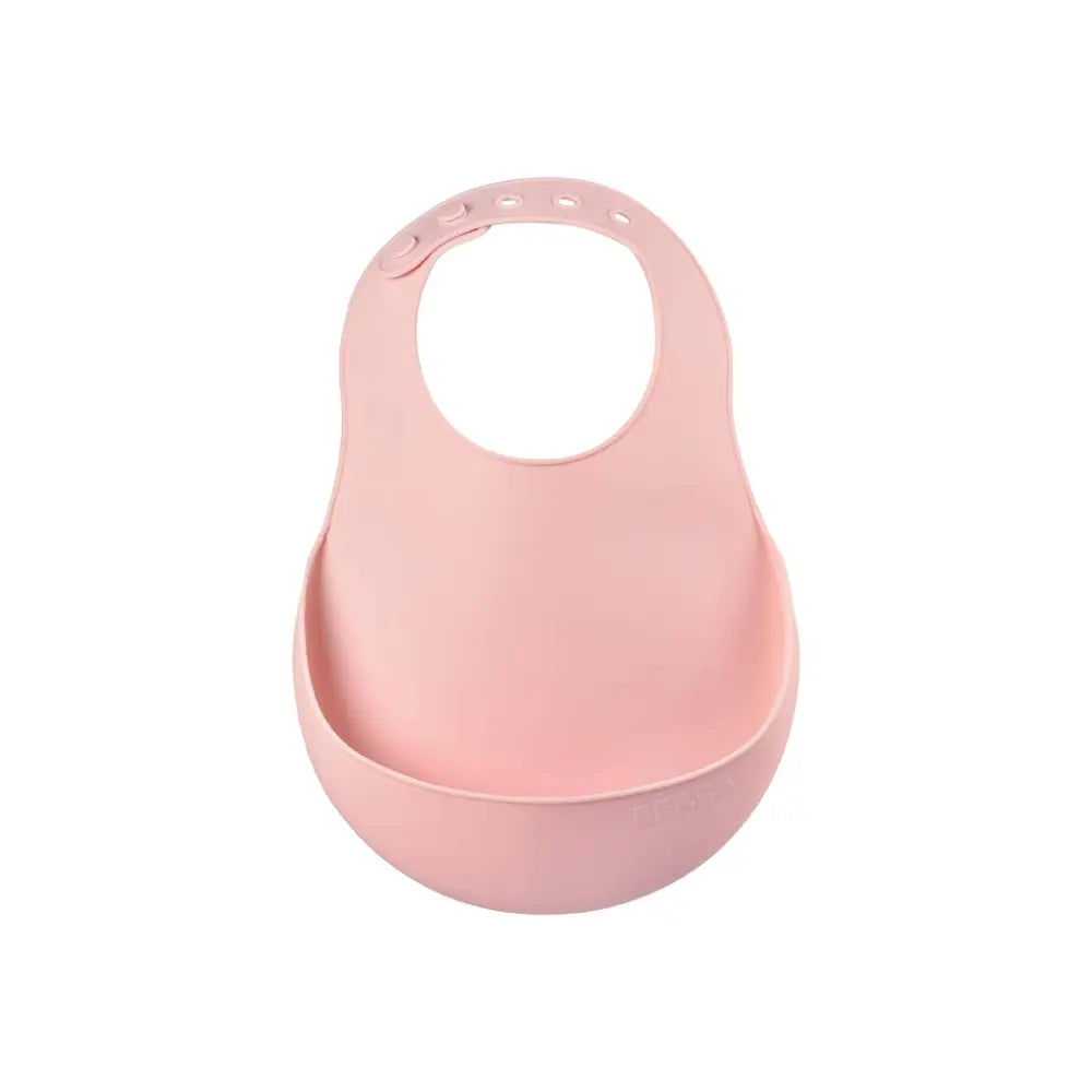 Beaba Silicone Waterproof Baby Feeding Bib with Food Catcher Pocket, BPA-Free, Easy to Clean, 4M+