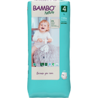 Bambo Nature Premium Baby Pants Diapers for Babies, Large Size (7-12 Kgs), Super Absorbent, Breathable, Extra Soft, Dermatologically Tested, Hypoallergenic Infant Nappies With Wetness Indicator