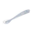 Beaba 1st Stage Silicone Spoon - Baby Led Weaning Self Feeding Training Spoon with Ultra Soft Tip, Gum Friendly, Ergonomic Handles, BPA Free, 4m+