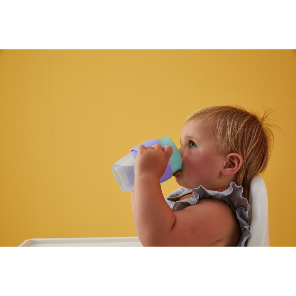 B.Box 360 Cup for Toddler - Spill-Proof Drinking with Lip-Activated Seal