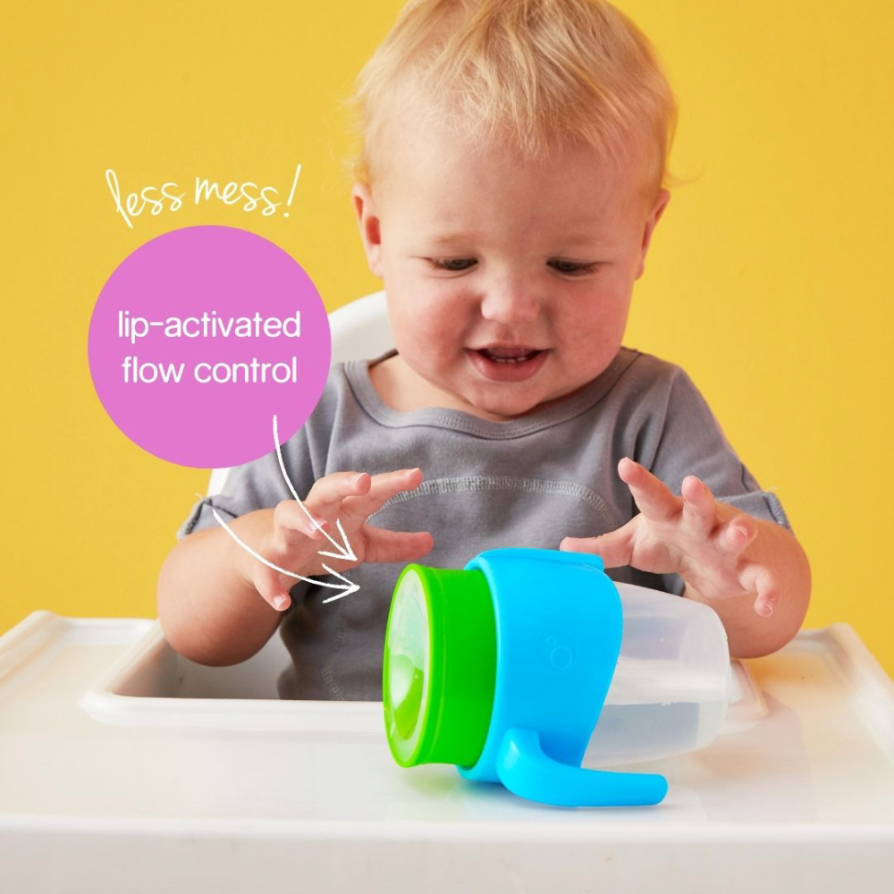 B.Box 360 Cup for Toddler - Spill-Proof Drinking with Lip-Activated Seal