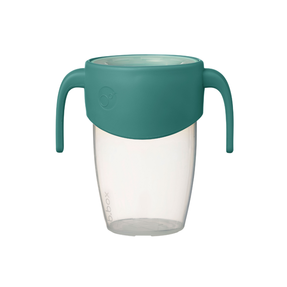 B.Box 360 Cup for Toddler - Spill-Proof Drinking with Lip-Activated Seal
