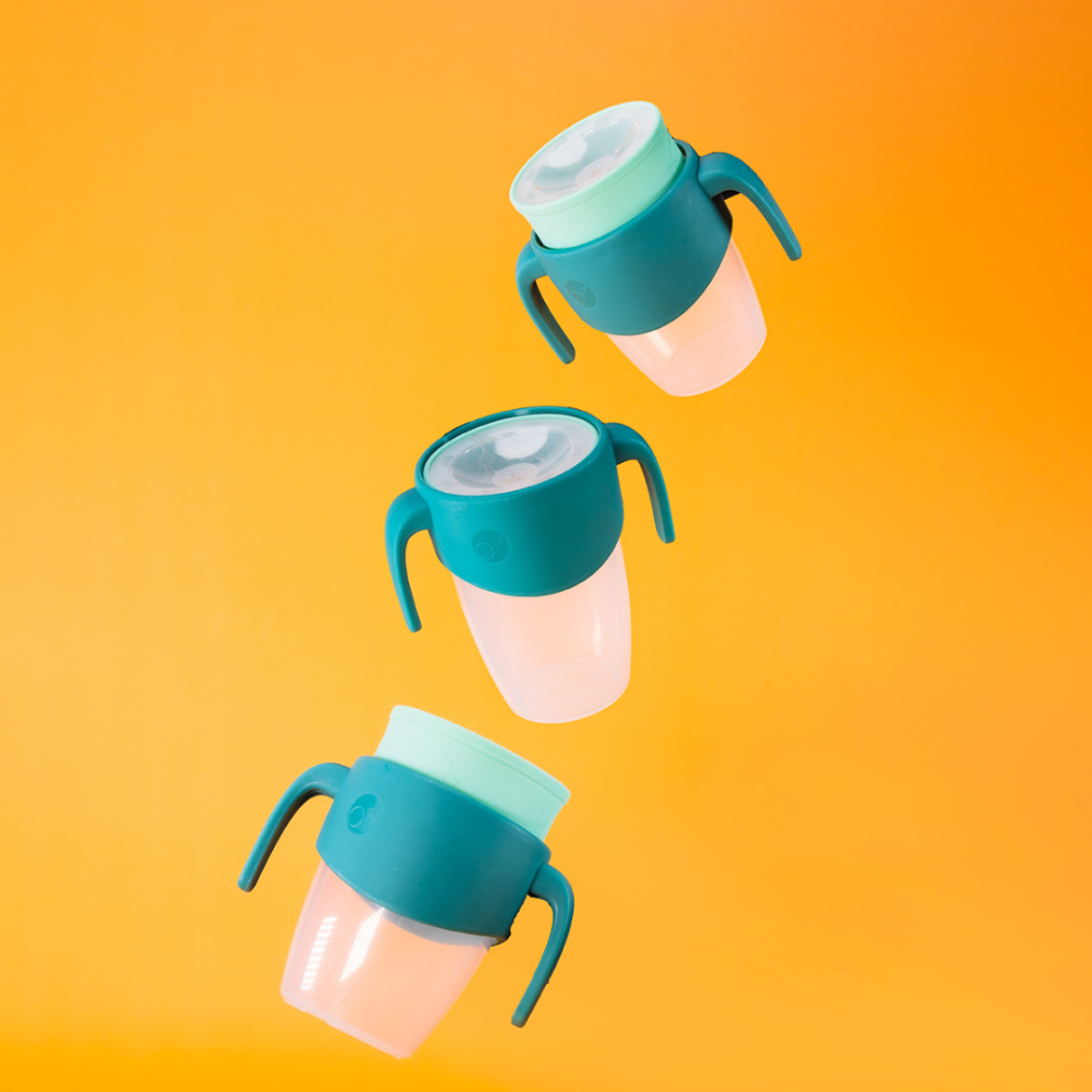 B.Box 360 Cup for Toddler - Spill-Proof Drinking with Lip-Activated Seal