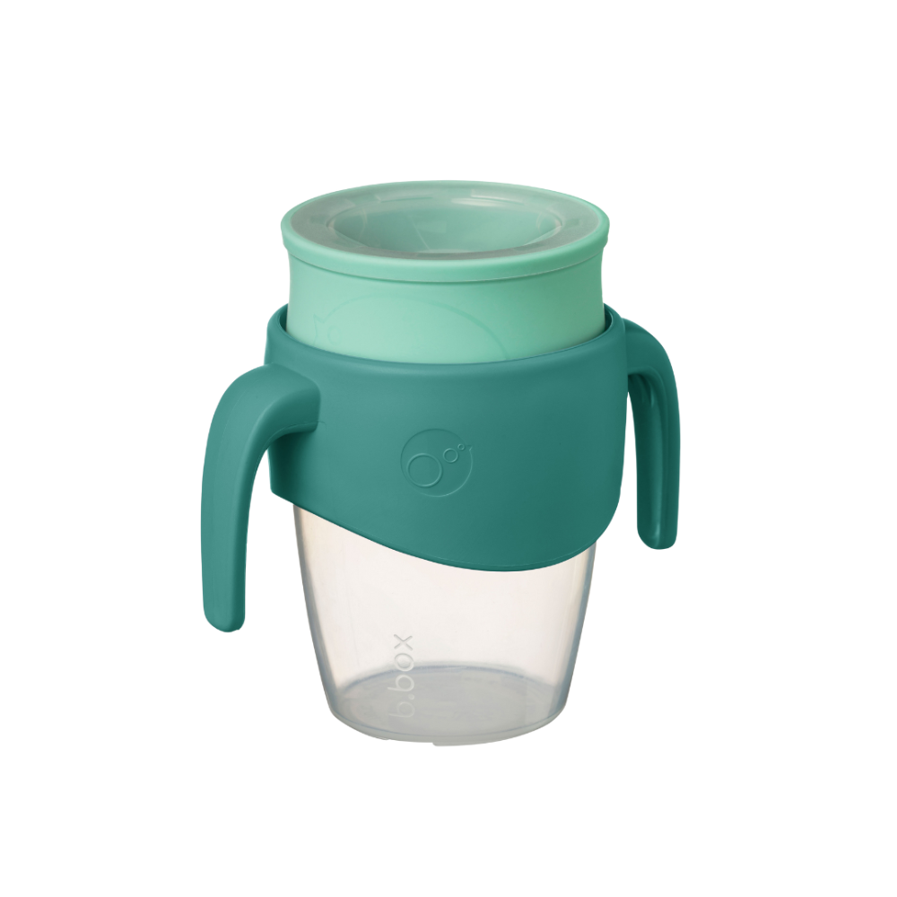 B.Box 360 Cup for Toddler - Spill-Proof Drinking with Lip-Activated Seal