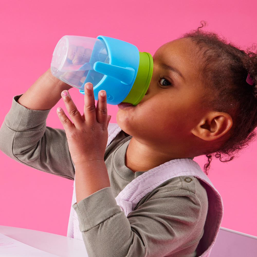 B.Box 360 Cup for Toddler - Spill-Proof Drinking with Lip-Activated Seal