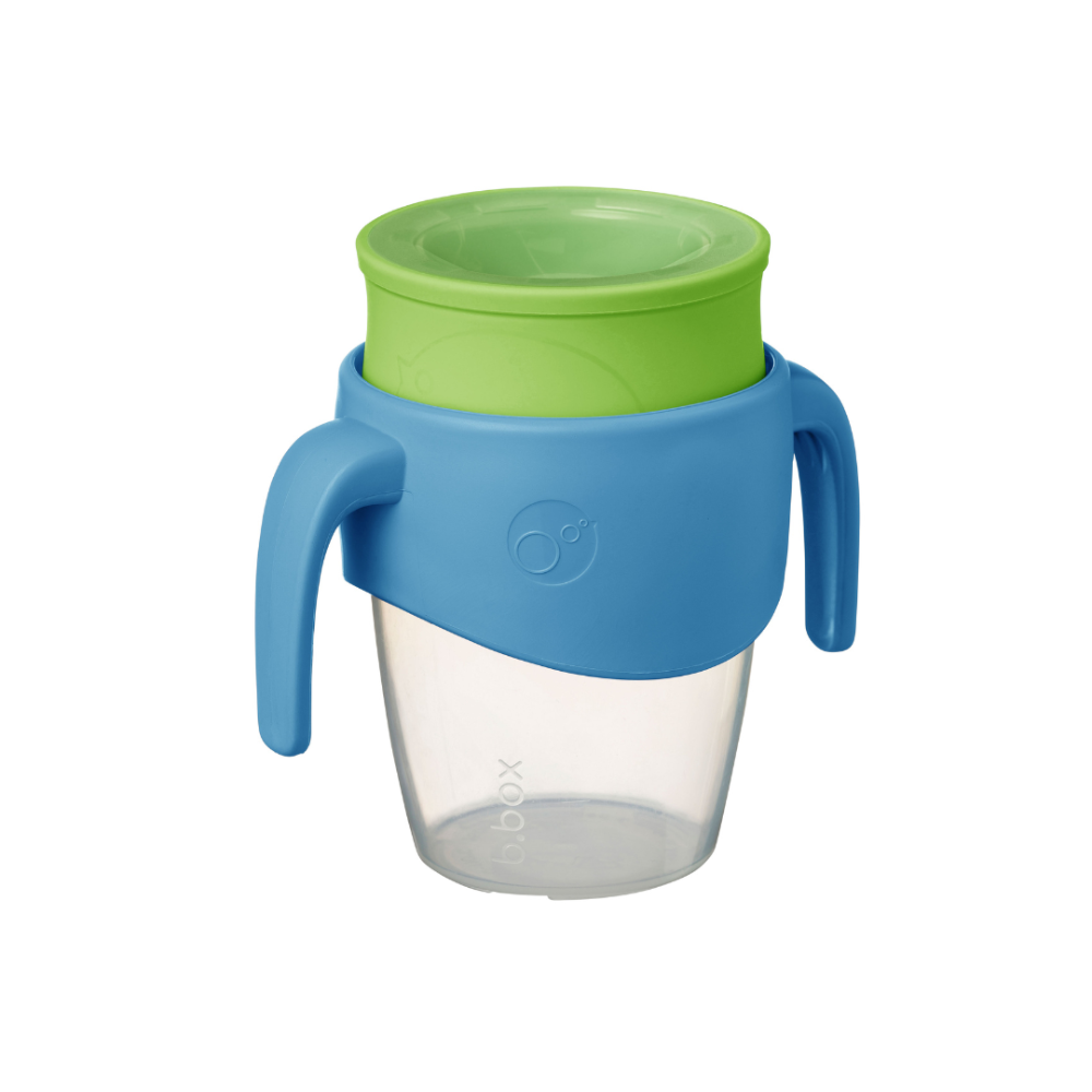 B.Box 360 Cup for Toddler - Spill-Proof Drinking with Lip-Activated Seal