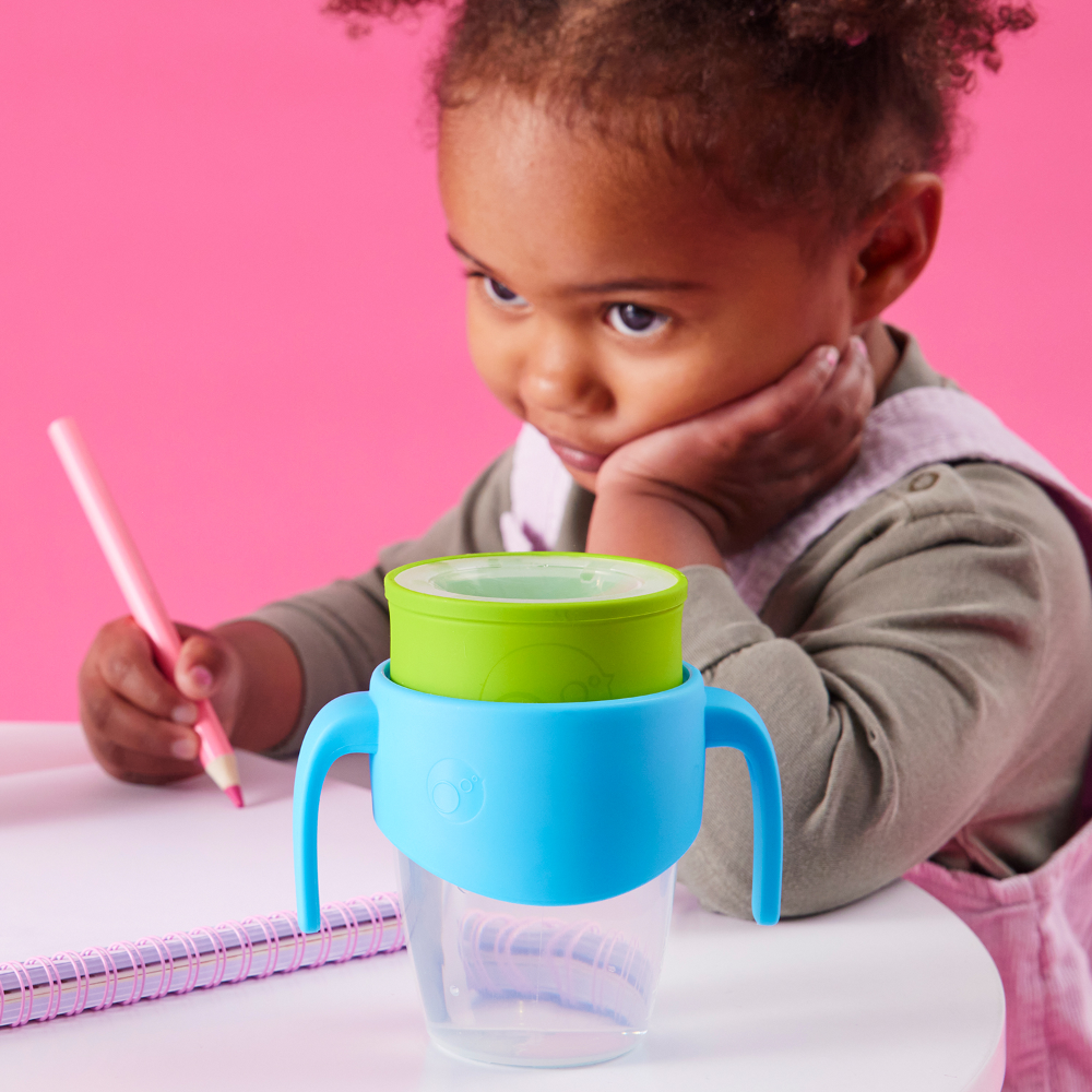 B.Box 360 Cup for Toddler - Spill-Proof Drinking with Lip-Activated Seal