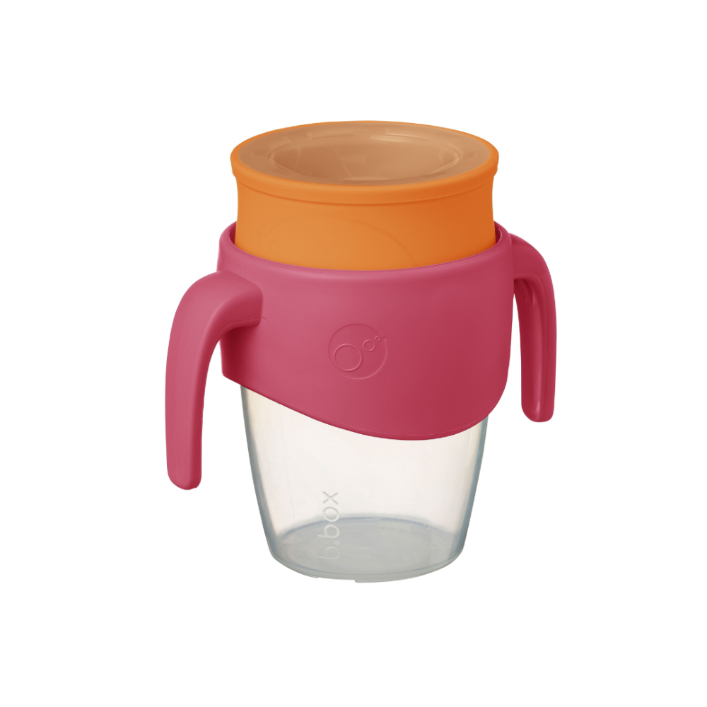 B.Box 360 Cup for Toddler - Spill-Proof Drinking with Lip-Activated Seal