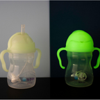 B.Box Weighted Straw Sippy Cup (240ml) - No Leak Design, Flip-Top Lid & Easy-Grip Handles