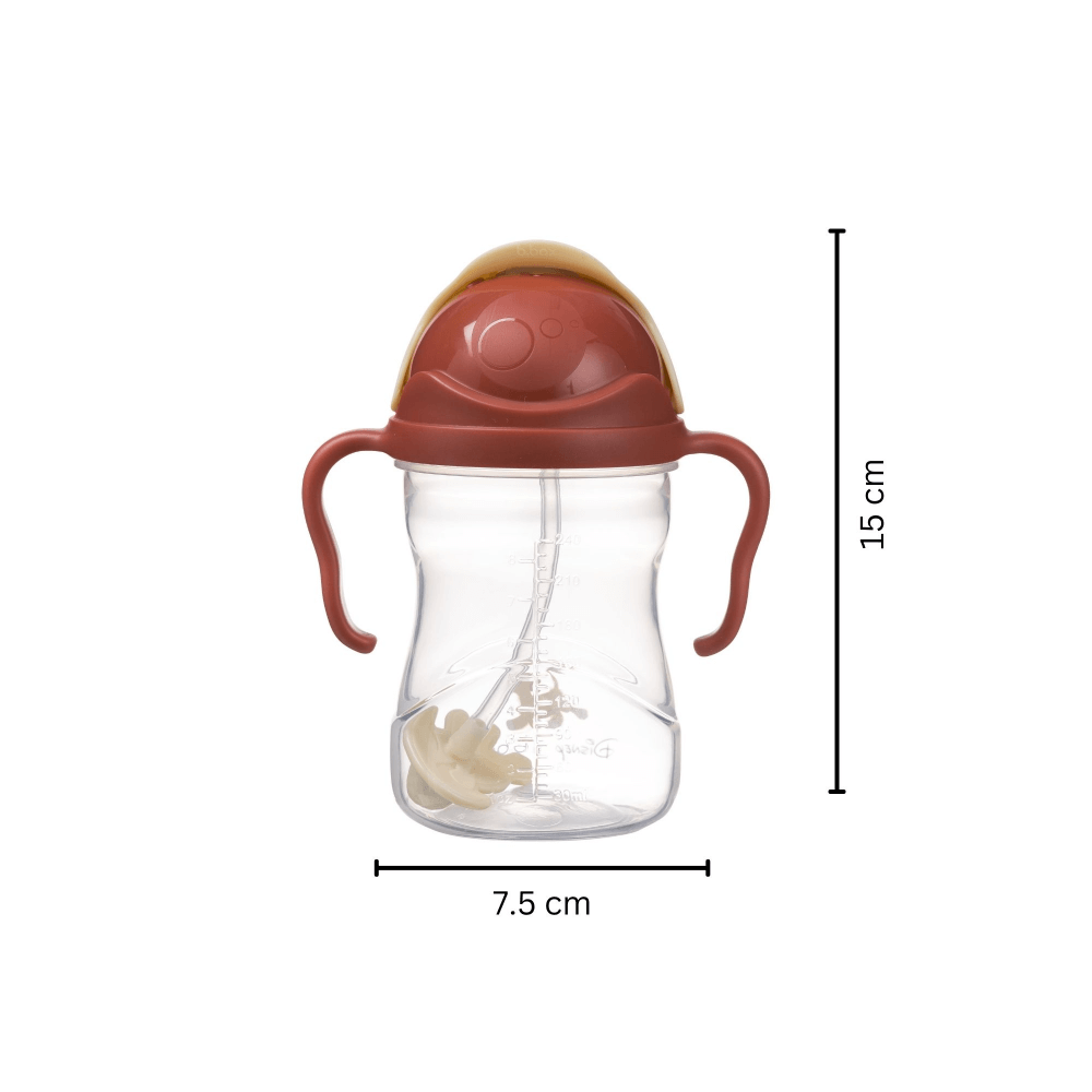 B.Box Disney Sippy Cup | For babies, 240ml, Leak-Proof with Weighted Straw, BPA-Free – Multicolor (6m+)