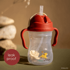 B.Box Disney Sippy Cup | For babies, 240ml, Leak-Proof with Weighted Straw, BPA-Free – Multicolor (6m+)