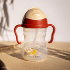 B.Box Disney Sippy Cup | For babies, 240ml, Leak-Proof with Weighted Straw, BPA-Free – Multicolor (6m+)