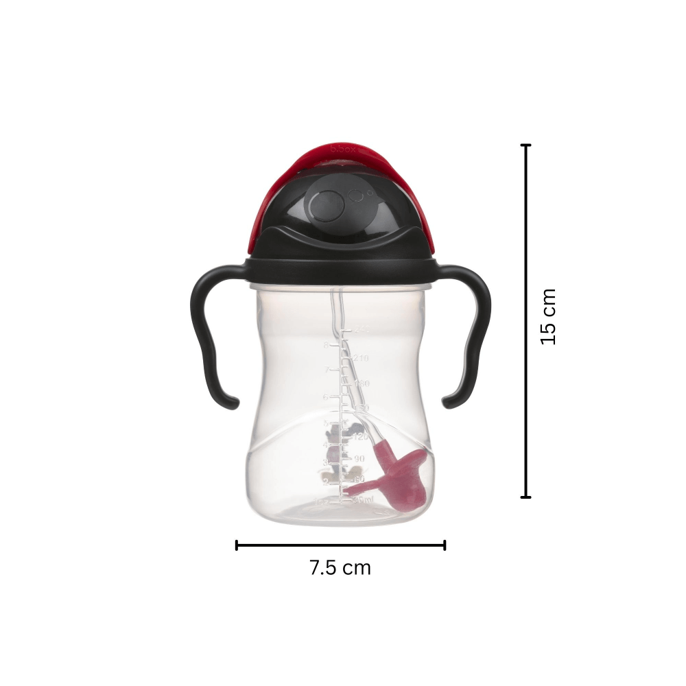 B.Box Disney Sippy Cup | For babies, 240ml, Leak-Proof with Weighted Straw, BPA-Free – Multicolor (6m+)