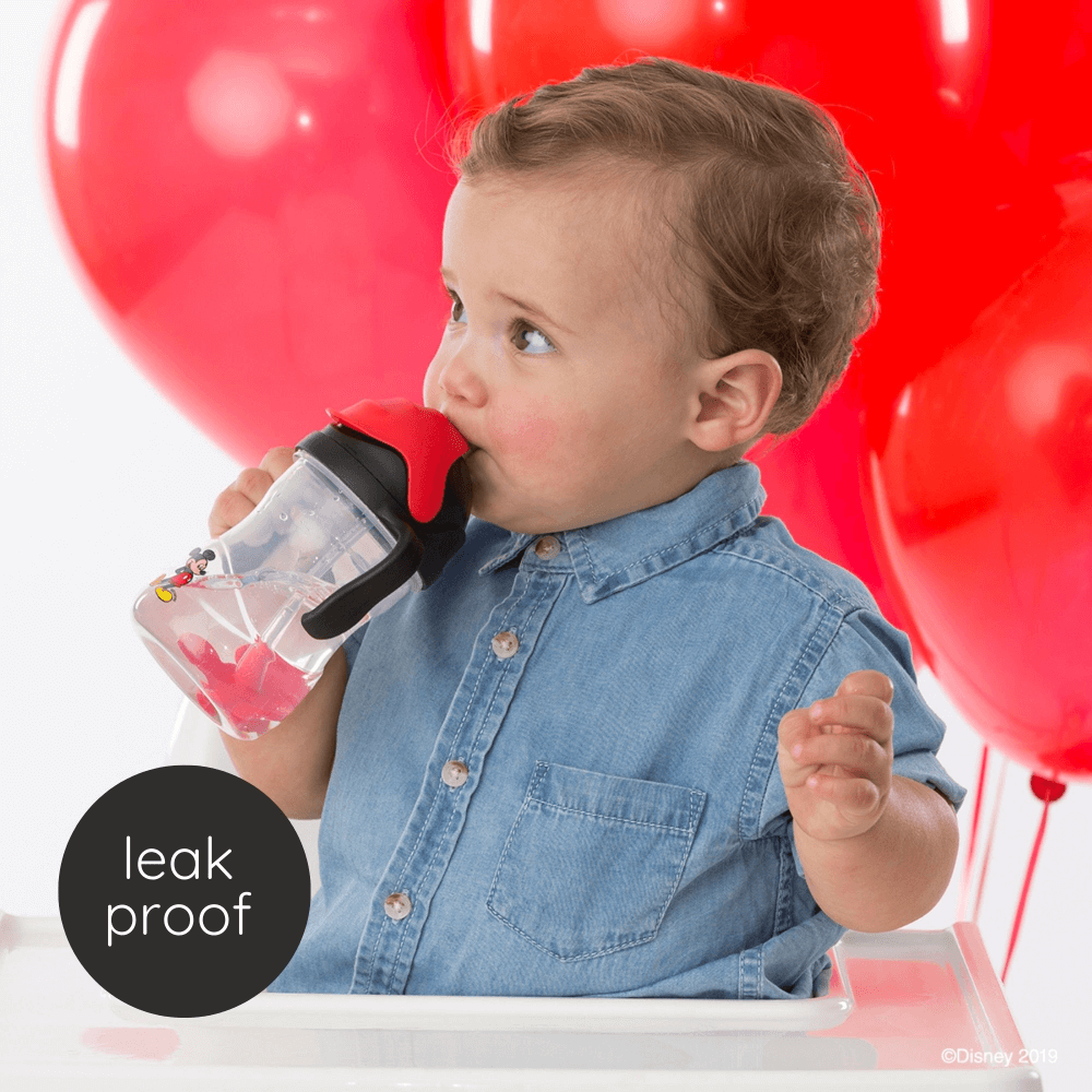 B.Box Disney Sippy Cup | For babies, 240ml, Leak-Proof with Weighted Straw, BPA-Free – Multicolor (6m+)