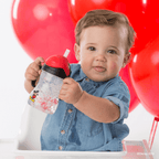 B.Box Disney Sippy Cup | For babies, 240ml, Leak-Proof with Weighted Straw, BPA-Free – Multicolor (6m+)