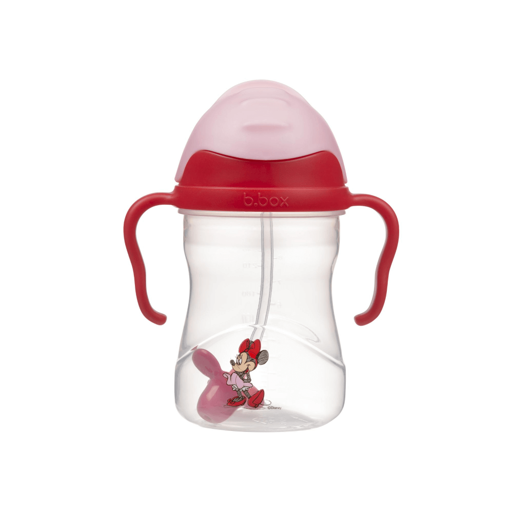 B.Box Disney Sippy Cup | For babies, 240ml, Leak-Proof with Weighted Straw, BPA-Free – Multicolor (6m+)