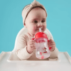 B.Box Disney Sippy Cup | For babies, 240ml, Leak-Proof with Weighted Straw, BPA-Free – Multicolor (6m+)