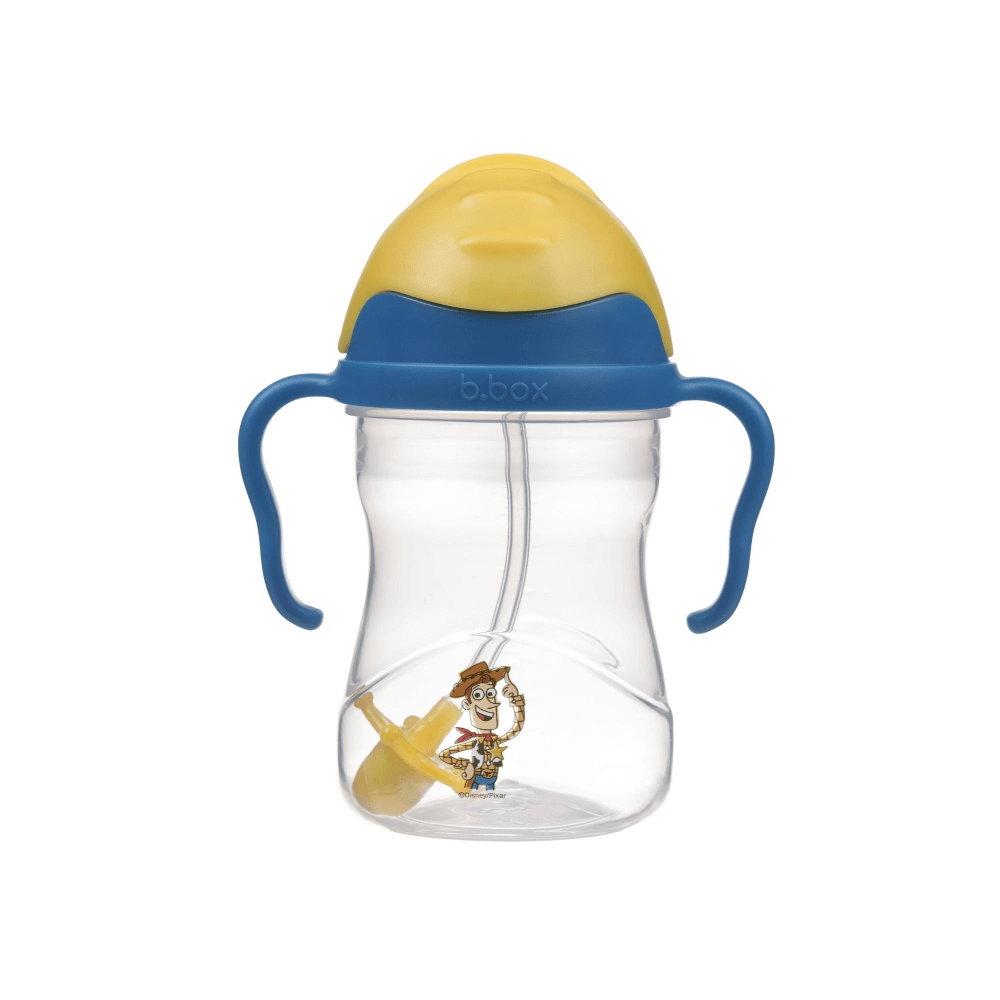 B.Box Disney Sippy Cup | For babies, 240ml, Leak-Proof with Weighted Straw, BPA-Free – Multicolor (6m+)