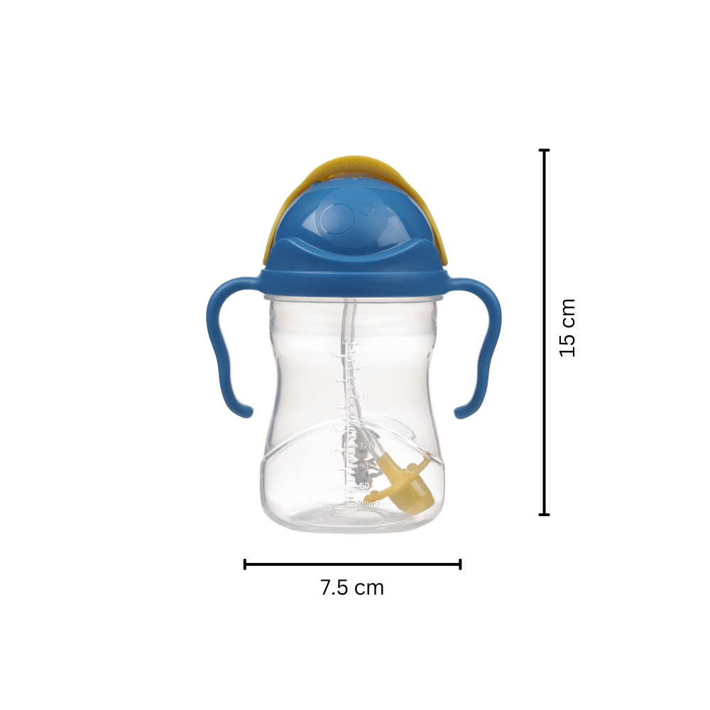B.Box Disney Sippy Cup | For babies, 240ml, Leak-Proof with Weighted Straw, BPA-Free – Multicolor (6m+)