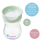 B.Box Training Cup - Free, Free-Flow Drinking for Toddlers