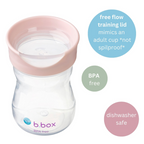 B.Box Training Cup - Free, Free-Flow Drinking for Toddlers