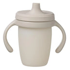 B.Box Soft Silicone Spout Cup - Spill Proof & Transition Friendly with Removable Lid & Handles 240ml Capacity