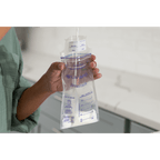 Lansinoh Breast Milk Transparent Storage Bags - Breastmilk Pouches For Fridge or Freezer Use, Pre-sterilized, Reinforced Double Sealed Side, Double Zipper For Ultimate Protection
