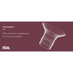 Momcozy Breastfeeding Access Flange Insert for S9 Pro/S12 Pro - Transparent