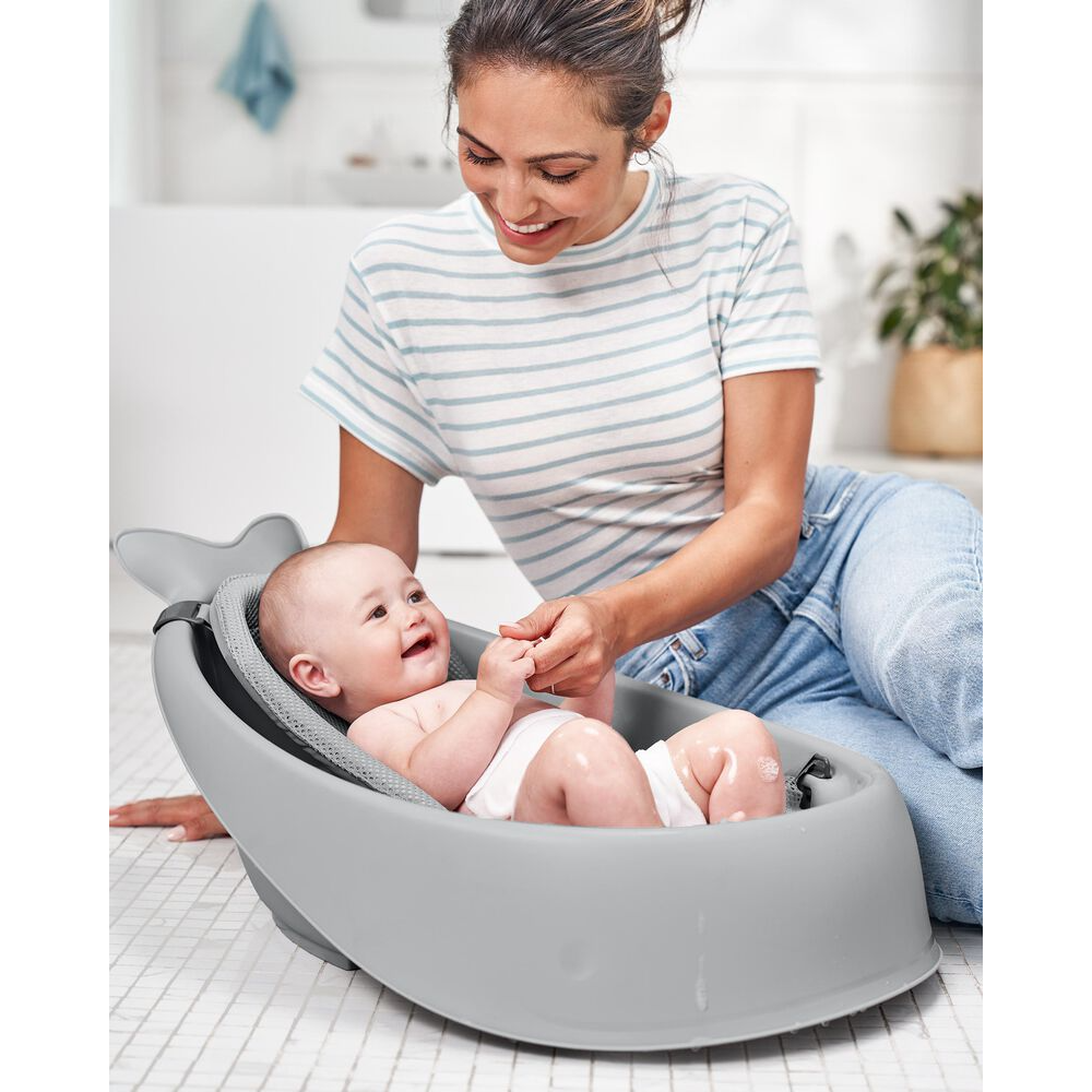 Skip Hop Moby Smart Sling Non Slip 3 Stage Bath Tub