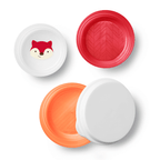 Skip Hop Zoo Smart Serve Non-Slip Bowls - Fox