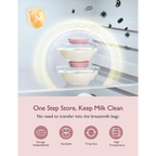 Momcozy Wearable Breast Pump M9 - Single - Cozy Red