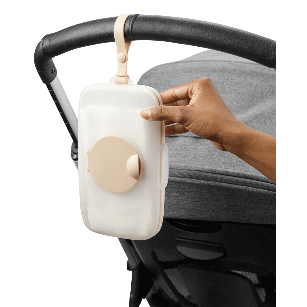 Skip Hop Grab & Go Snug Seal Wipes Case - Grey