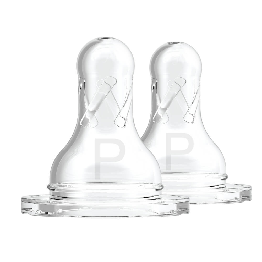 Dr. Brown's Preemie Flow Silicone Narrow Nipple - 2 Pack