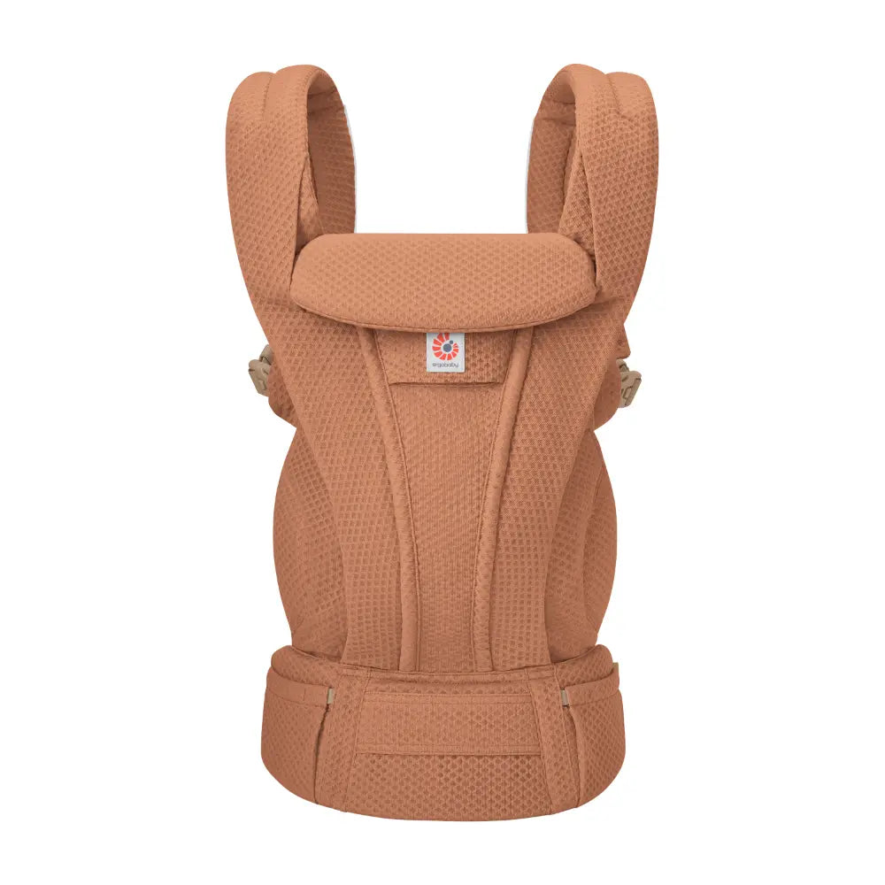Ergobaby Omni Deluxe Baby Carrier, Lightweight Breathable Soft Mesh, Enhanced Lumbar Support, Adjustable Waistbelt & Cross Straps, Privacy Hood, 4 Carry Positions, 6 Storage Pockets, 3-20Kgs, 0 - 4 Years