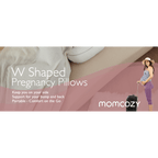 Momcozy Maternity Accessory Portable Maternity Pillow - Grey