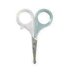 Beaba Nail Scissors for Newborns & Toddlers with a Rounded Blade, Easy Grip Handle, Nail Care & Grooming Accessory for Babies