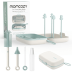 Momcozy Weaning Accessories Push-Press Design Bottle Brush Kit - Classic Style Green