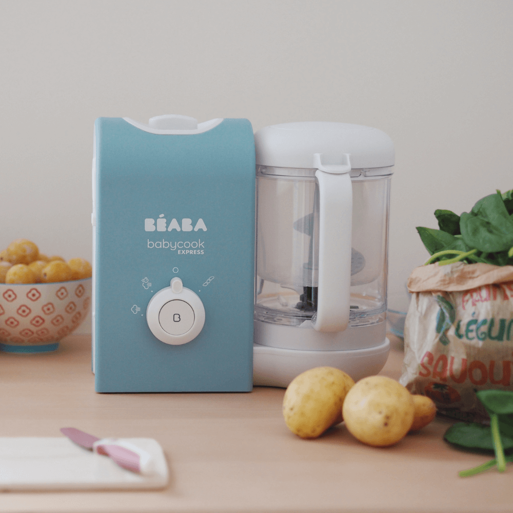 Beaba Babycook Express Multifunctional Baby Food Processor, Blender, Steamer, Sterilizer and Cooker, Baby Essentials, Baby Food, Fast Cooking